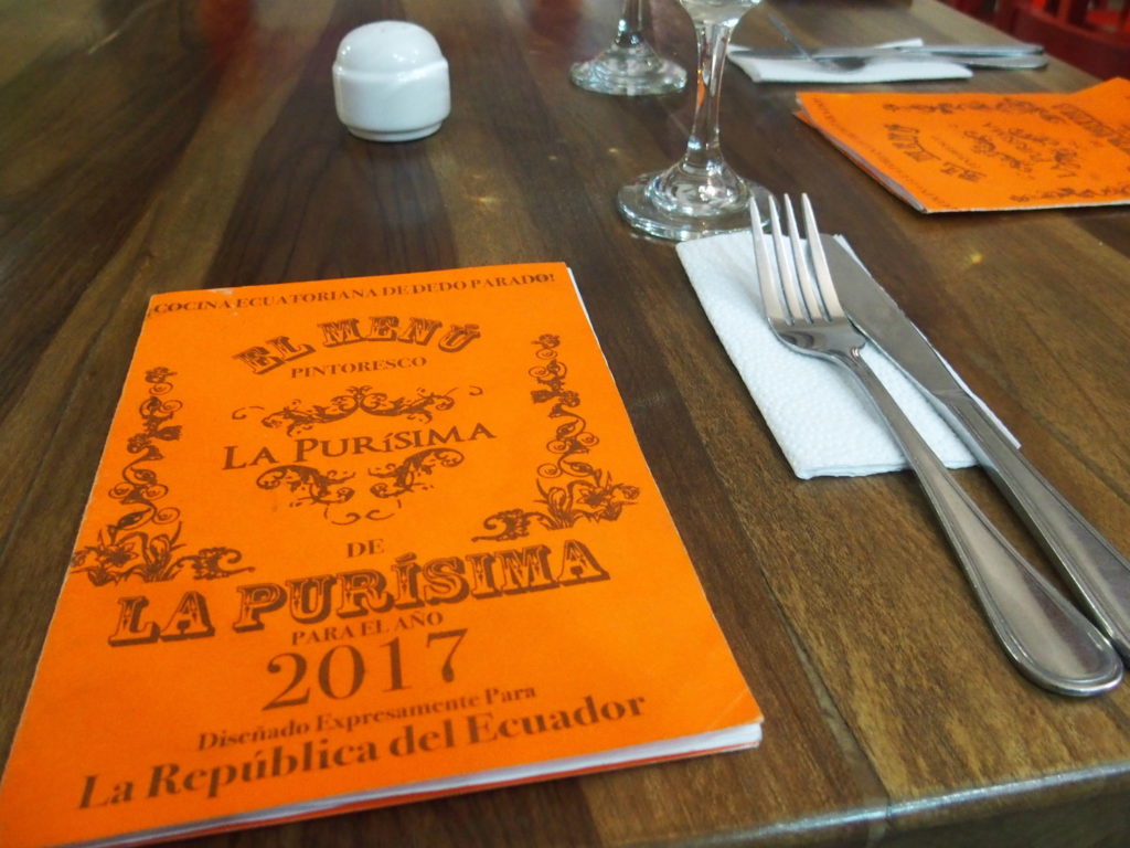 amerique latine amerique du sud restaurant purisima